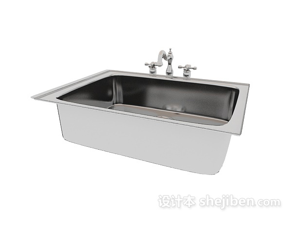 设计本洗菜池3d模型下载