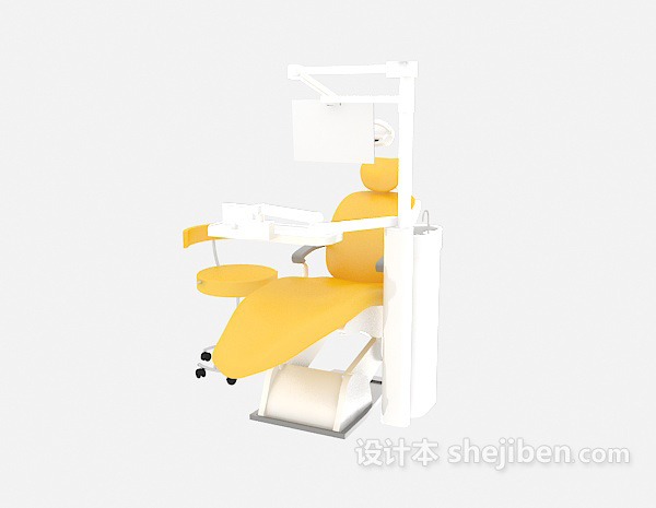 现代风格牙医诊疗椅3d模型下载