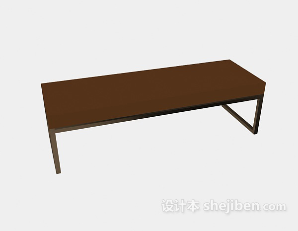 设计本桌子3d模型下载
