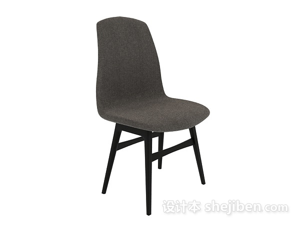设计本简约风格椅子3d模型下载