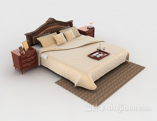 床地毯3d模型下载