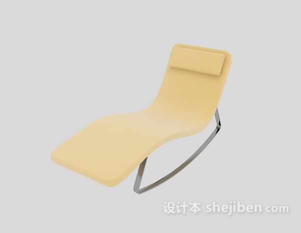 设计本躺椅3d模型下载