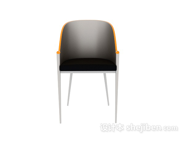 免费现代简约椅子3d模型下载