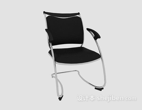 免费现代简约风格办公椅3d模型下载