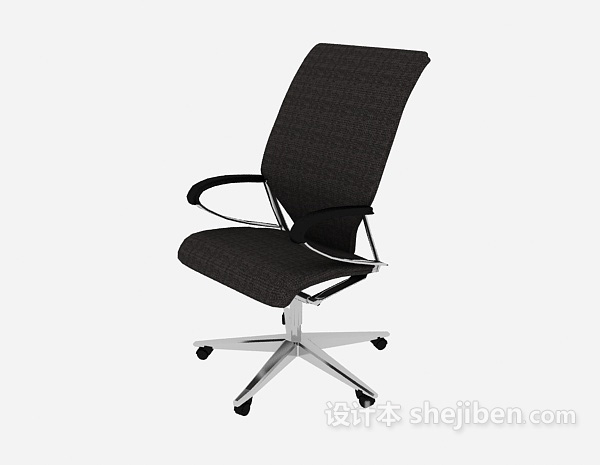 靠背舒服办公椅3d模型下载