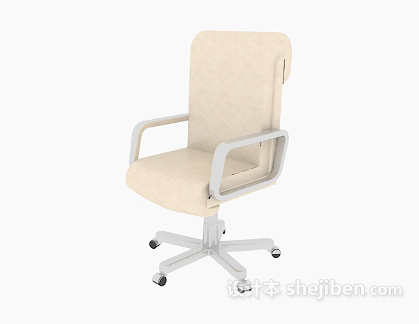 时尚办公椅子3d模型下载