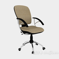 公司时尚办公椅3d模型下载
