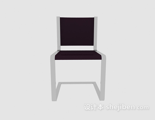 现代风格简约风格餐椅3d模型下载