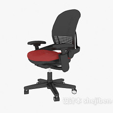 办公室椅子3d模型下载