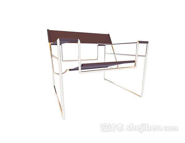 免费可折叠家居椅子3d模型下载