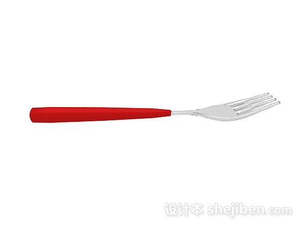 免费烹饪刀叉用具3d模型下载