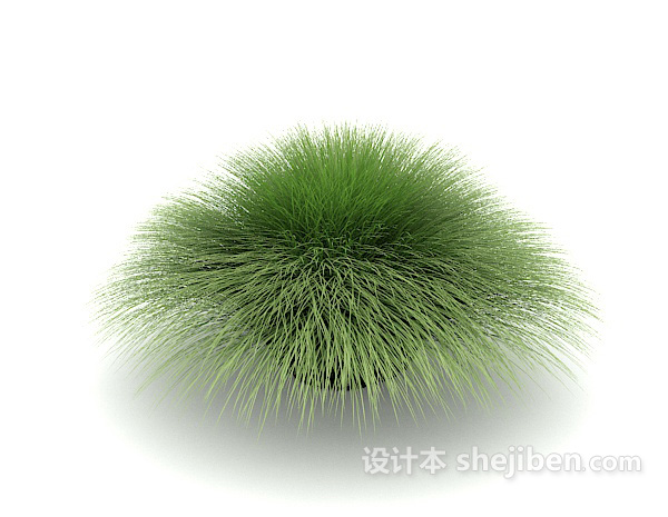 现代风格绿化植物3d模型下载
