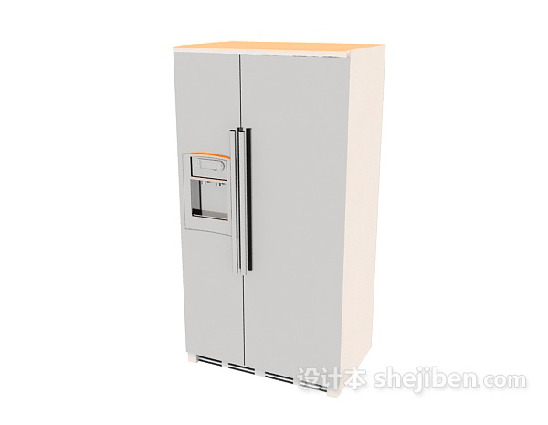 免费冷藏冰柜3d模型下载