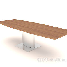 沙发实木茶几桌3d模型下载
