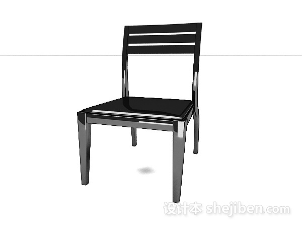 现代风格简约休闲休闲椅子3d模型下载
