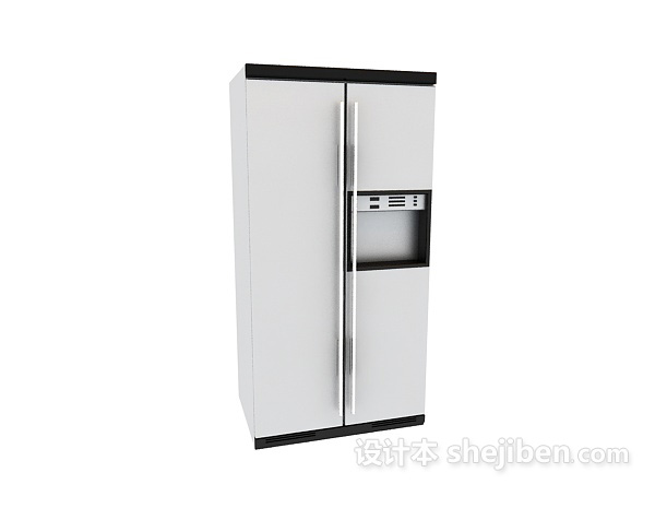 免费家电冰箱冰柜3d模型下载