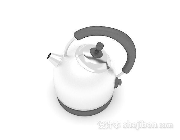 厨房烧水壶3d模型下载