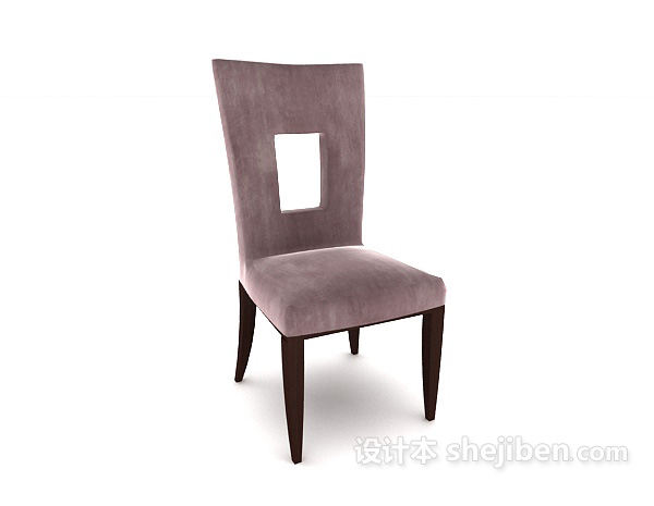 免费欧式高级餐椅3d模型下载