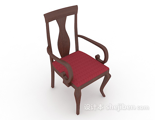 常见欧式餐椅3d模型下载