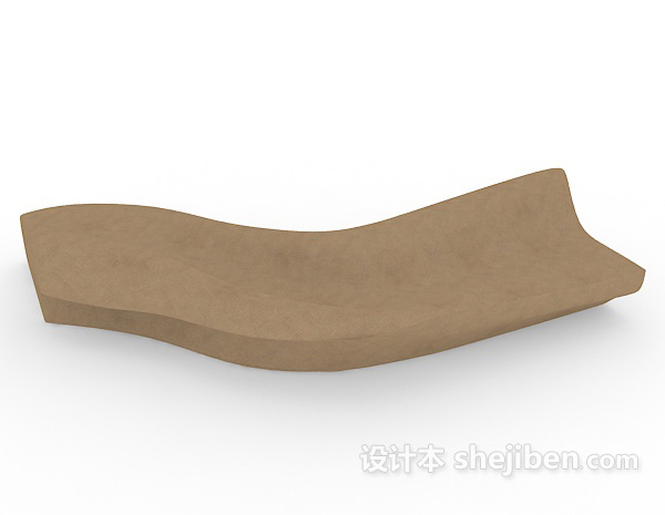 现代风格个性原木沙发3d模型下载