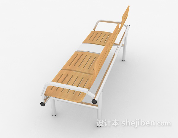 设计本休闲实木椅子3d模型下载