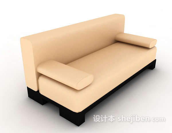 设计本新中式家庭多人沙发3d模型下载