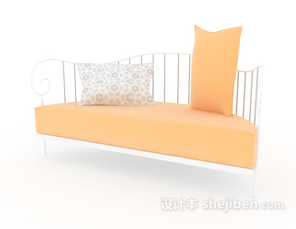 现代风格现代时尚双人沙发3d模型下载