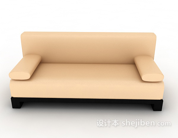 中式风格新中式家庭多人沙发3d模型下载