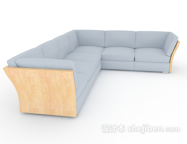 设计本简约风格现代沙发3d模型下载