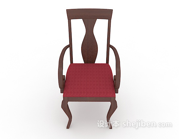 欧式风格常见欧式餐椅3d模型下载