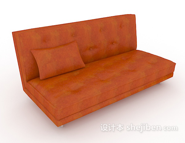 橙色家居沙发