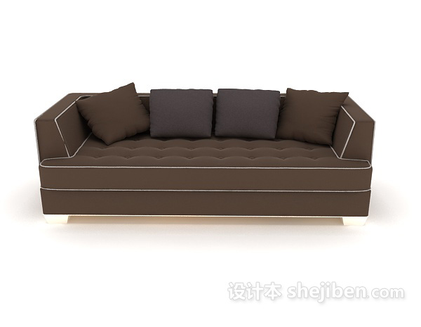现代风格现代家居简约沙发3d模型下载