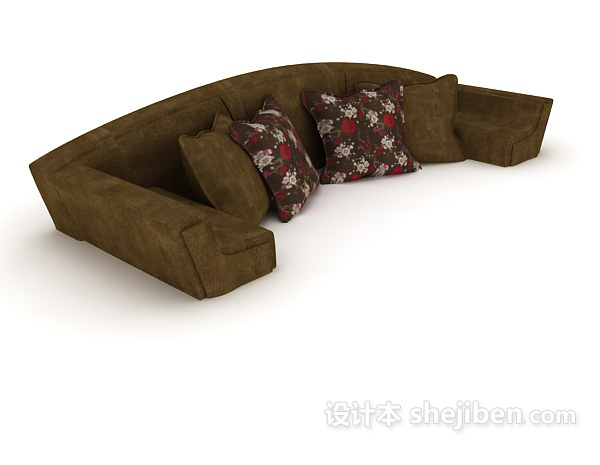设计本家居懒人沙发3d模型下载