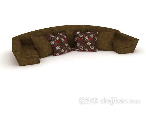 免费家居懒人沙发3d模型下载