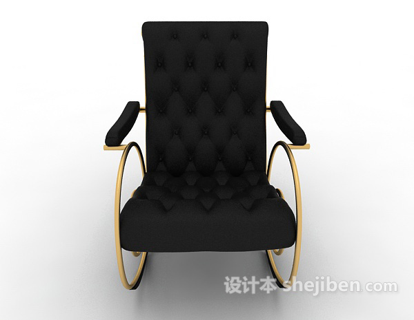 欧式风格欧式风格摇椅3d模型下载