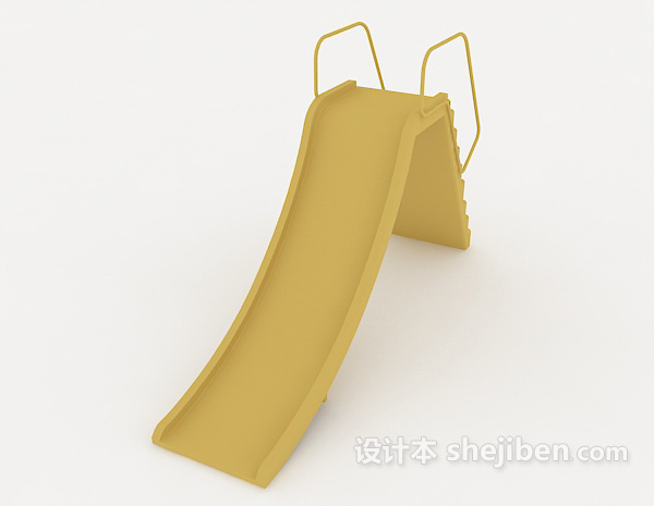 设计本儿童游乐滑梯3d模型下载