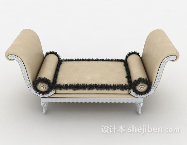 欧式风格欧式家居沙发3d模型下载