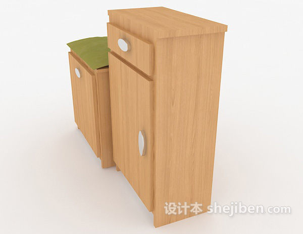 设计本抽屉柜、衣柜3d模型下载