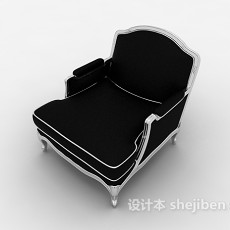 简约单椅3d模型下载