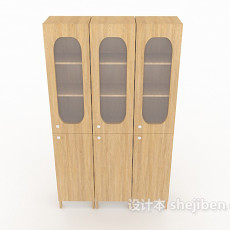 现代家庭衣柜3d模型下载