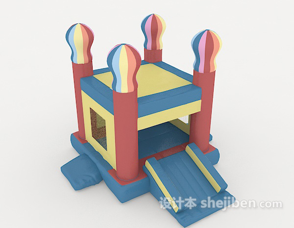 儿童玩具房3d模型下载