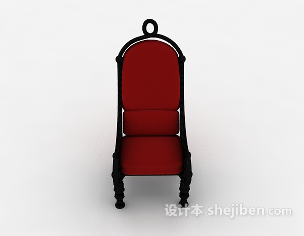 欧式风格欧式特色家居椅3d模型下载