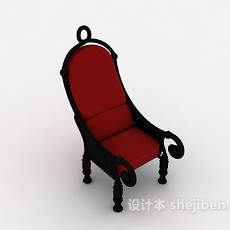 欧式特色家居椅3d模型下载