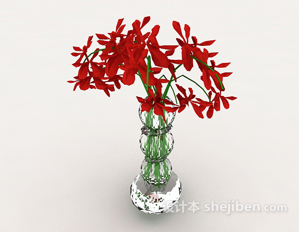 设计本花瓶装饰摆设3d模型下载