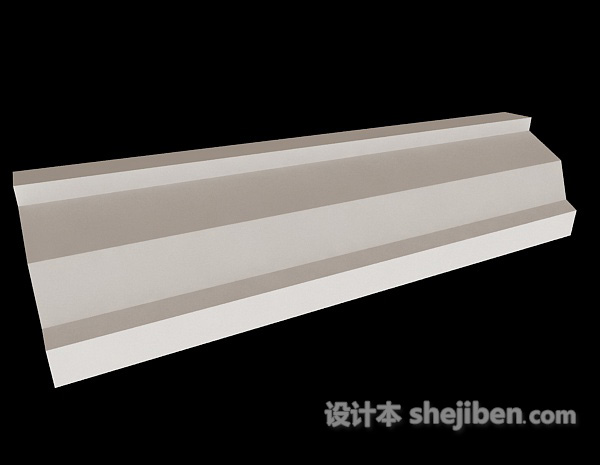 欧式风格小构件石膏线3d模型下载