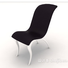 欧式休闲躺椅3d模型下载