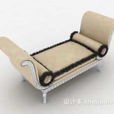 欧式家居沙发3d模型下载