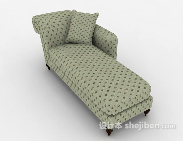 现代风格现代简约躺椅3d模型下载