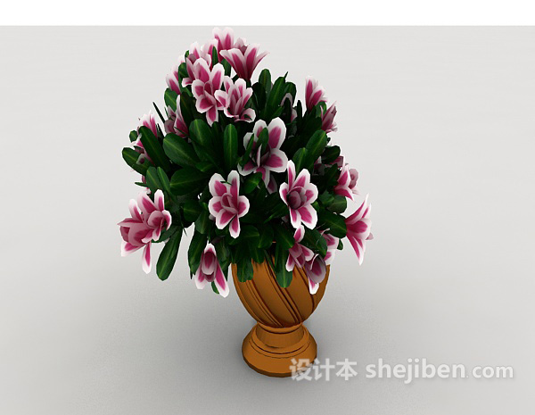 设计本欧式家居花瓶摆设3d模型下载