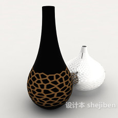 花瓶摆设品3d模型下载
